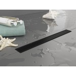 Душевой трап PLUMBERIA SELECTION PSL LINEAR черный матовый PSL120NO
