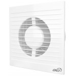 Вентилятор Era D100 накладной с обратным клапаном и защитной сеткой белый E 100 S C Вентилятор Era D100 накладной с обратным клапаном и защитной сеткой белый E 100 S C