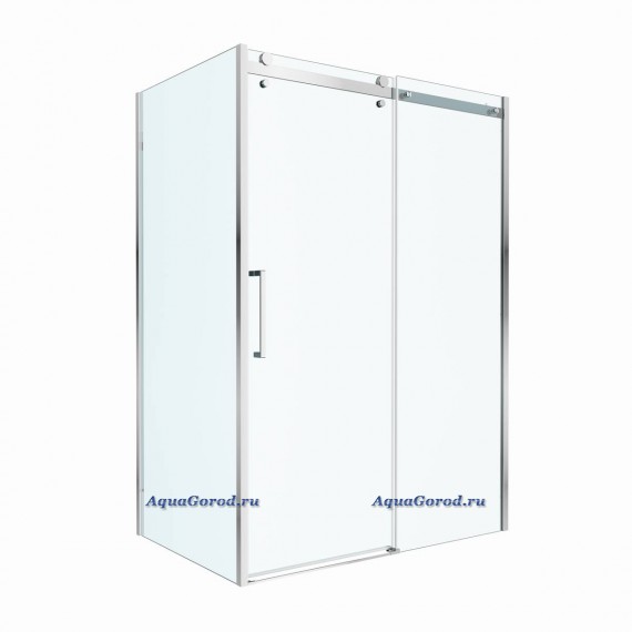 Душевой уголок BelBagno Marino 150x100 профиль хром прозрачное стекло MARINO-2-AH-1-150/100-C-Cr