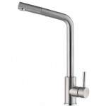 Смеситель для кухни Steel Hammer Inox сталь матовая SH 5161 INOX