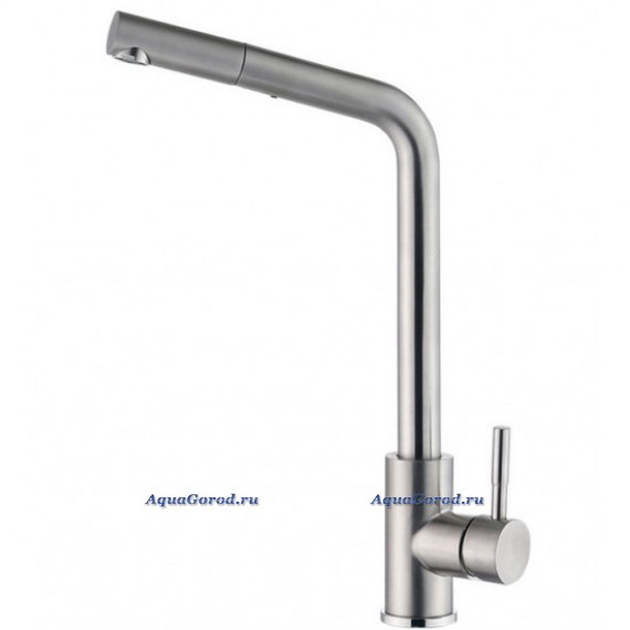 Смеситель для кухни Steel Hammer Inox сталь матовая SH 5161 INOX