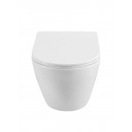 Унитаз подвесной BelBagno Marino сиденье микролифт BB7026CH-TOR/SC Унитаз подвесной BelBagno Marino сиденье микролифт BB7026CH-TOR/SC