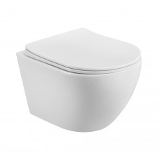 Унитаз подвесной BelBagno Marino сиденье микролифт BB7026CH-TOR/SC Унитаз подвесной BelBagno Marino сиденье микролифт BB7026CH-TOR/SC