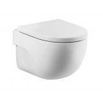 Подвесной унитаз Roca Meridian 35,5х48 см безободковый без сиденья 7346244000 Подвесной унитаз Roca Meridian 35,5х48 см безободковый без сиденья 7346244000