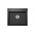 Кухонная мойка GRANULA Estetica 580х500 мм 5804, ЧЁРНЫЙ
