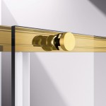 Душевой уголок Vincea Slim-N 90x90 брашированное золото VSS-4SN900CLG