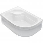 Душевая кабина River Dunay XL 120х80х230 с крышей, асимметричная, высокий поддон, матовое стекло, профиль хром 10000006184 Душевая кабина River Dunay XL 120х80х230 с крышей, асимметричная, высокий поддон, матовое стекло, профиль хром 10000006184