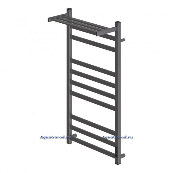 Полотенцесушитель электрический Point Меркурий П9 500x1000, диммер справа, графит PN83850PGR