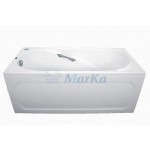 Ванна акриловая с гидромассажем 1Марка Medea 150x70 см в комплекте ручки