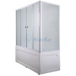 Ванна акриловая с гидромассажем 1Марка Medea 150x70 см в комплекте ручки