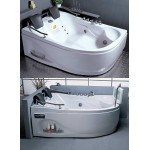 Ванна акриловая с гидромассажем Appollo A-0929L левая 180x125x66 см