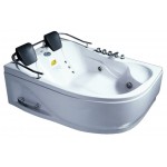Ванна акриловая с гидромассажем Appollo A-0929L левая 180x125x66 см
