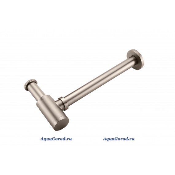 Сифон для раковины Boheme 609-NB без клик-клака NikelBrush никель