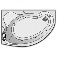 Гидромассажная комплектация OPTIMA для ванны Kolpa-San Amadis NEW L/R