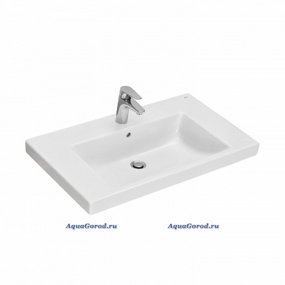 Раковина Roca The Gap Plus 800х460 подвесная с высоким бортиком 3270M0004