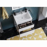 Раковина Roca The Gap Plus 600х460 подвесная с высоким бортиком 3270M1004