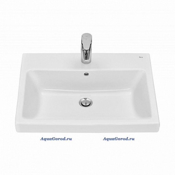 Раковина Roca The Gap Plus 600х460 подвесная с высоким бортиком 3270M1004