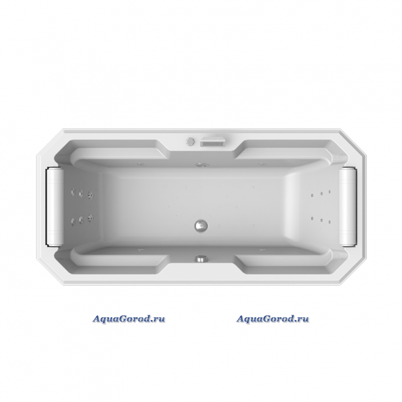 Ванна акриловая Fra Grande Фернандо 190х90 с комплектом панелей комплектация бронза 4-01-4-0-1-422