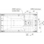 Ванна акриловая Fra Grande Русильон 180х90 с комплектом панелей и системой гидромассажа, хром 4-01-2-0-0-424