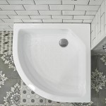 Акриловый поддон Radomir 80 к шторке SMC радиальный 1-11-0-0-0-160 Акриловый поддон Radomir 80 к шторке SMC радиальный 1-11-0-0-0-160