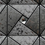 Декоративная вертикальная вставка "Арт-мозаика" на фронтальную панель ванны Radomir Хельга 185х100 в ассортименте 1-231-0-0-0-044