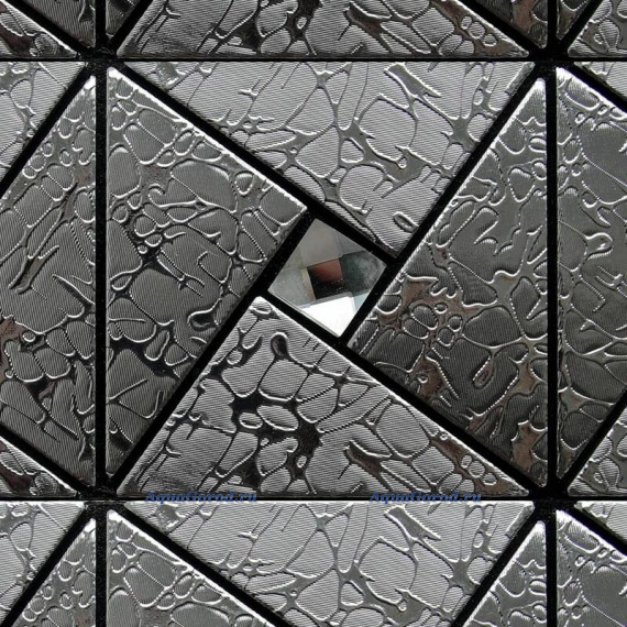 Декоративная вертикальная вставка "Арт-мозаика" к душевому углу Radomir 120х80 в ассортименте 1-231-0-0-0-009