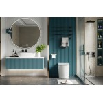 Унитаз приставной Abber Bequem вертикальный выпуск с импульсным смывом сиденье микролифт белый AC1114P Унитаз приставной Abber Bequem вертикальный выпуск с импульсным смывом сиденье микролифт белый AC1114P