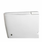 Унитаз приставной Abber Rechteck вертикальный выпуск с импульсным смывом сиденье микролифт белый AC1212P Унитаз приставной Abber Rechteck вертикальный выпуск с импульсным смывом сиденье микролифт белый AC1212P