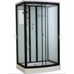 Душевая кабина Timo Standart T-6615 Black 120х90