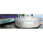РАСПРОДАЖА: Акриловая ванна Ceruttispa Doris 1370х1350х600