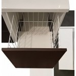 Шкаф Акватон Брук 40 см с бельевой корзиной подвесной дуб феррара 1A202203BCDF0