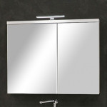 Зеркало-шкаф Акватон Брук 100 см со светильником 1A200702BC010