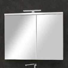 Зеркало-шкаф Aquaton Брук 100 см со светильником 1A200702BC010