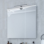 Зеркало-шкаф Акватон Брук 60 см со светильником 1A200502BC010