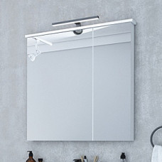 Зеркало-шкаф Aquaton Брук 60 см со светильником 1A200502BC010