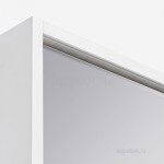 Зеркало-шкаф Акватон Капри 60 см с подсветкой белый 1A230302KP010