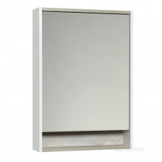 Зеркало-шкаф Aquaton Капри 60 см с подсветкой бетон пайн 1A230302KPDA0