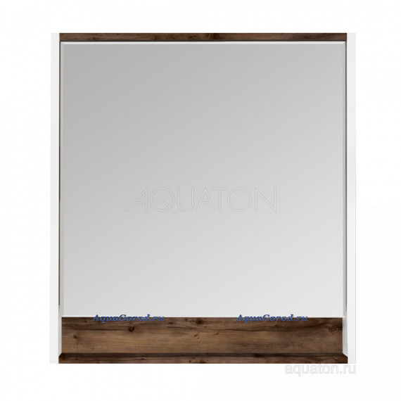 Зеркало Акватон Капри 80 см с подсветкой таксония темная 1A230402KPDB0