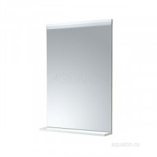 Зеркало Aquaton Рене 60 см с подсветкой белое 1A222302NR010