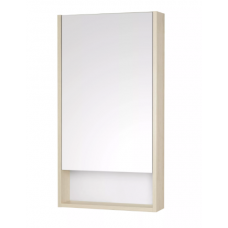 Зеркало-шкаф Aquaton Сканди 45 белый/Дуб Верона 1A252002SDB20