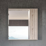 Зеркало-шкаф Акватон Стоун 80 см с подсветкой сосна арлингтон 1A228302SX850