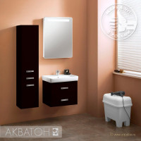 Мебель для ванной комнаты Aquaton Америна 60 черный