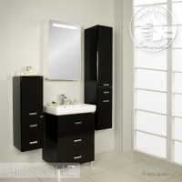 Мебель для ванной комнаты Aquaton Америна 60 М черный