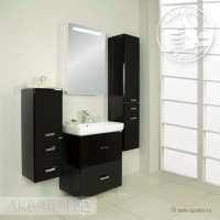 Мебель для ванной комнаты Aquaton Америна 70 Н черный