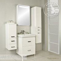 Мебель для ванной комнаты Aquaton Америна 70 Н белый