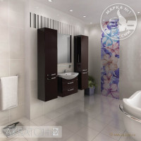 Мебель для ванной комнаты Aquaton Ария 65