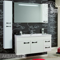 Мебель для ванной комнаты Aquaton Диор 120 белый