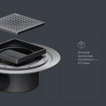 Душевой трап AM.PM MasterFlow черный матовый W01BD-P11-010-01BM Душевой трап AM.PM MasterFlow черный матовый W01BD-P11-010-01BM