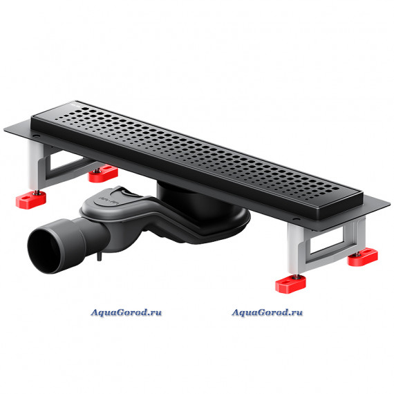 Душевой трап AM.PM MasterFlow черный матовый W01SC-P11-040-01BM