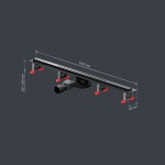 Душевой трап AM.PM MasterFlow черный матовый W01SC-S11-080-05BM Душевой трап AM.PM MasterFlow черный матовый W01SC-S11-080-05BM